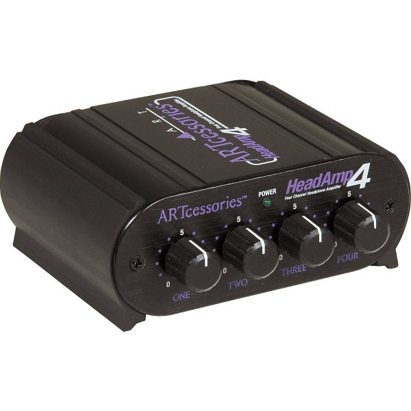 ART HEADAMP4 8-Output (4-Channel) Stereo Headphone Amplifier Supply