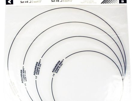 Aquarian Studio Rings Drumheads SR SET #2 - 10, 12, 14, 16  Sale