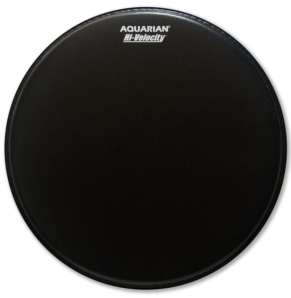 Aquarian Hi Velocity Black 14  Drumhead For Cheap