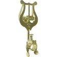 Bach 1815 (Gold) Lacquered Clamp on Trumpet Lyre Hot on Sale