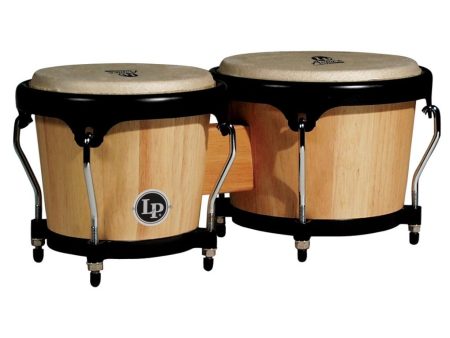 Latin Percussion - Aspire Wood Bongos - Natural Sale