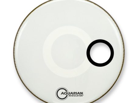 Aquarian RSM20WH 20  White Regulator Drum Head Fashion