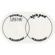 Aquarian Super-Thin Double Bass Drum Kick Pad Supply