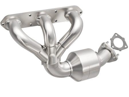 MagnaFlow Conv 06-08 Porsche Cayman DF SS OEM Grade Passenger Side Catalytic Converter w Header Online